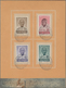 Indien: 1948, FDC, GANDHI, Cpl. Set Mounted On Leaves In A Special PRESENTATION FOLDER With First Da - 1852 Sind Province