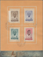 Indien: 1948, FDC, GANDHI, Cpl. Set To 10 R. Mounted On Leaves In A Special PRESENTATION FOLDER With - 1852 Sind Province