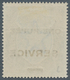 Indien - Dienstmarken: 1925 "ONE RUPEE" Trial Surcharge (as Type O14, But On One Line In Seriffed Le - Official Stamps