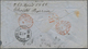 Indien - Used Abroad: BURMA 1865: Forwarded Cover (small Faults) From RANGOON To Bremen, Germany "vi - Other & Unclassified