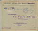 Indien - Feldpost: 1918 Registered And Censored Cover From Baghdad To Zurich, Switzerland Franked On - Military Service Stamp