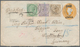 Indien - Ganzsachen: 1901-02: Two Postal Stationery Envelopes 1a. On 2a6p. Orange Used To Germany, W - Zonder Classificatie