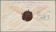 Indien - Ganzsachen: 1901-02: Two Postal Stationery Envelopes 1a. On 2a6p. Orange Used To Germany, W - Zonder Classificatie