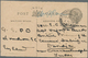 Indien - Ganzsachen: 1918 Postal Stationery Card KGV. ¼a. Grey, The Scarce Issue With Less Curved "I - Zonder Classificatie