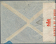 Indien - Ganzsachen: 1941 Two Censored Airmail Covers From Bombay To Montreal, Canada Via Hong Kong - Zonder Classificatie