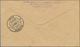 Indien - Flugpost: 1927, Two Early Flight Covers: 1) Printed Matter Flown From BOMBAY "3 11 27" To L - Airmail