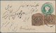 Indien - Feudalstaaten: 1888, JAMMU AND KASHMIR; Indian 1/2 Anna Stationery Envelope Uprated With Ve - Andere & Zonder Classificatie