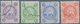 Iran: 1868, Complete Set Of Four Barre Essays Lion Issue, C.t.o. Marks, Fine, Fresh And Scarce - Iran