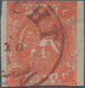 Iran: 1876, Lion Issue, 4ch. Vermilion, Type C, Thin Paper, Narrow Spacing, Fresh Colour, Postally U - Iran