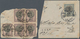 Iran: 1876 'Nasser-eddin Shah Qajar' Issue: Group Of 13½ Stamps (1s.(6), 2s.(4½), 10s.(3)) Plus Two - Iran