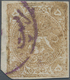 Iran: 1878, Re-engraved Lion Issue, 5kr. Gold, Fresh Colour, Full To Wide Margins (cut Into At Lower - Iran