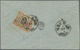 Iran: 1902, Meshed Provisioal Issue 5 Ch. Black With Victor Castaigne Red Initials Used With "MECHED - Iran