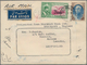 Iran: 1909/1939, 6 Ch Carmine On Blue "coat Of Arms" And 13 Ch Deep Blue "Shah Muhamed Ali", Mixed F - Iran