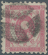Japan: 1877, Koban 12 S. Rose On Straw Paper Canc. Clear "bamboo"-type Y Of Yokohama, Flawless Perfo - Other & Unclassified
