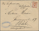 Japan: 1883/88, Merian Correspondence: Two Covers To Basel/Switzerland, UPU-Koban 5 S. Pair Tied 4-d - Andere & Zonder Classificatie