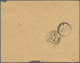 Japan: 1904. Envelope (faults) Addressed To France Bearing 'Koban' SG 118, 4s Bistre Mixed With 'Chr - Other & Unclassified