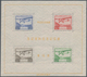 Japan: 1934, Communictions Exhibition S/s, Mint Never Hinged MNH; Plus Lake Ashi Airmail Set 8 1/2 S - Other & Unclassified