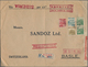 Japan: 1943. Registered Envelope To Switzerland Bearing Yvert 274, 30s Blue/green , Yvert 275, 50s B - Other & Unclassified