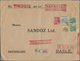 Japan: 1943. Registered Envelope To Switzerland Bearing Yvert 274, 30s Blue/green , Yvert 275, 50s B - Andere & Zonder Classificatie