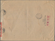 Japan: 1943. Registered Envelope To Switzerland Bearing Yvert 274, 30s Blue/green , Yvert 275, 50s B - Other & Unclassified