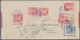 Japanische Post In China: 1914, Tazawa 10 S., A Top Left Corner Margin Copy (pos. 1), And 3 S. (5 In - 1943-45 Shanghái & Nankín