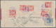 Japanische Post In China: 1914, Tazawa 10 S., A Top Left Corner Margin Copy (pos. 1), And 3 S. (5 In - 1943-45 Shanghai & Nanjing