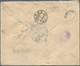 Japanische Post In Korea: 1906/38, Four Entires: 1899 4 S. Rose Tied "SEOUL COREA 12.11.06" To Ppc V - Militaire Vrijstelling Van Portkosten