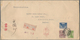 Japanische Post In Korea: 1906/38, Four Entires: 1899 4 S. Rose Tied "SEOUL COREA 12.11.06" To Ppc V - Militaire Vrijstelling Van Portkosten