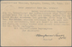 Japanische Post In Korea: 1940, UPU Card 10 S. Tied "Kannan.Tokugen 19.2.22" (Tokwon Feb. 22 1944) W - Franchigia Militare