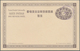 Japan - Ganzsachen: 1898, Double Card 4s. Brown, Unused C.t.o. "HANKOW I.J.P.O." - Postcards