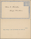 Japan - Ganzsachen: 1907, 1 1/2 Sen Double Stationery Card Unused With Invitation By A Representativ - Postcards