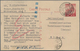 Japan - Ganzsachen: 1940, UPU Card 10 S. Tied "IMPERIAL HOTEL P.O. TOKYO 27.10.43" To Olten/Switzerl - Postcards