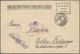 Lagerpost Tsingtau: Narashino, 1918/19, Camp-made Envelopes Types I (top Reduced), II, III. And A Ca - Deutsche Post In China