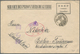 Lagerpost Tsingtau: Narashino, 1918/19, Camp-made Envelopes Types I (top Reduced), II, III. And A Ca - China (kantoren)