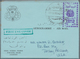 Delcampe - Jemen - Königreich: 1966/67, Three Airletters: Provisional 10 Bog (2) Handstamped With Two Different - Yemen