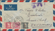 Delcampe - Jordanische Besetzung Palästina: 1950, Correspondence Of Covers (10, 9 By Airmail) From "BETHLEHEM" - Jordanie