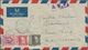 Delcampe - Jordanische Besetzung Palästina: 1950, Correspondence Of Covers (10, 9 By Airmail) From "BETHLEHEM" - Jordan