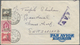 Delcampe - Jordanische Besetzung Palästina: 1950, Correspondence Of Covers (10, 9 By Airmail) From "BETHLEHEM" - Jordanië