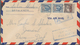 Delcampe - Jordanische Besetzung Palästina: 1950, Correspondence Of Covers (10, 9 By Airmail) From "BETHLEHEM" - Jordanië