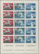 Katar / Qatar: 1966 'Olympic Games 1968' Five Complete Sets IMPERFORATED In Two COMPLETE SE-TENANT S - Qatar