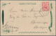 Korea: 1900, Ewha 4 Ch. Tied "CHEMULPO 1 AOUT 04" To Japanese Seoul Store Issued Ppc "Feb. 20 At Nam - Korea (...-1945)