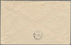 Korea: 1901, Cover Bearing Pair And Single 3 Ch. Orange Red (few Short Perfs At Right) And Single 1 - Korea (...-1945)