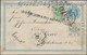 Korea: 1901, Austrian Navy Boat "MARIA THERESIA", Stationery Card 1ch. Blue (slight Ageing Marks) Up - Korea (...-1945)