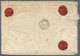 Korea: 1905. Registered Rice Paper Envelope (opening Faults, Creased And Toned) Addressed To Paris B - Corée (...-1945)