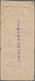 Korea-Nord: 1950, 1 W. Order Of Merit, Various Shades Of Green, Single Franks Inland Usage (7, Two W - Korea, North