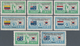 Delcampe - Korea-Süd: 1951/52, Flags Set, Inc. Italy I+II, Unused Mounted Mint First Mount LH (Michel Cat. 1300 - Korea (Zuid)