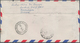 Korea-Süd: Korean War, 1953, India Army Surcharge Set 3 P.-1 Re. Twelve Values Tied "F.P.O. 741 4-12 - Korea, South