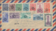 Korea-Süd: Korean War, 1953, India Army Surcharge Set 3 P.-1 Re. Twelve Values Tied "F.P.O. 740 18-1 - Korea (Süd-)