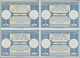 Korea-Süd: 1964. International Reply Coupon 45 Won (London Type) In An Unused Block Of 4. Issued Nov - Korea (Zuid)