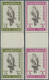 Delcampe - Kuwait: 1965. Complete FALCON Set (8 Values) In Vertical Gutter Pairs. Mint, NH. (Mi #285/92) - Koeweit